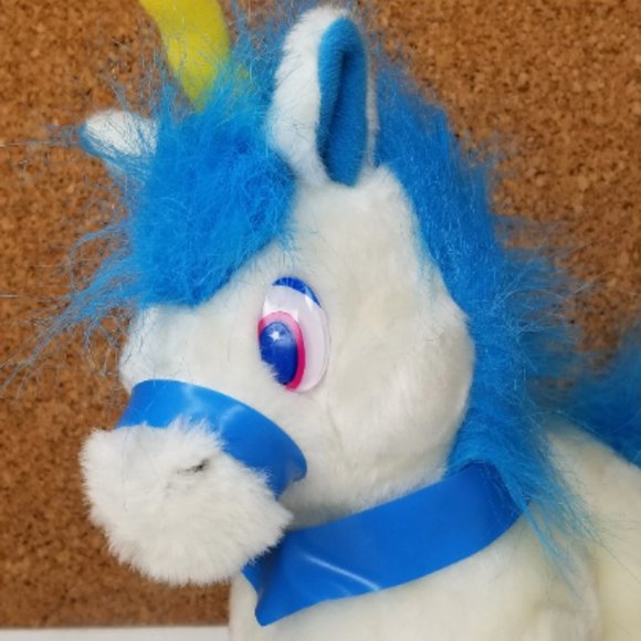 Vintage Ganz Unicorn Carnival Plush Stuffed Animal 80s 90s - Picture 2 of 8